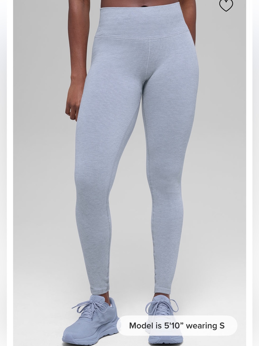 Alo Seamless High Waist Two Tone Rib Legging